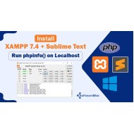 How to Install XAMPP 7.4 & Run PHP in Sublime Text | Localhost phpinfo() Test How to Install XAMPP 7.4 & Run PHP in Sublime Text | Localhost phpinfo() Test