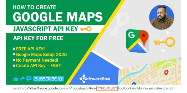 How to Get Google Maps JavaScript API Key for Free 2025 | Step-by-Step Tutorial