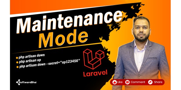 How to Enable Maintenance Mode in Laravel | Custom 503 Page & Secret Bypass Key | SoftwareBhai Tech