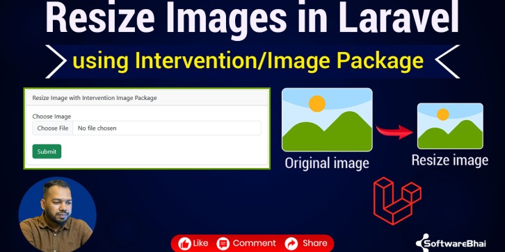 How to Resize Images in Laravel using Intervention/Image | Step-by-Step Guide for Beginners