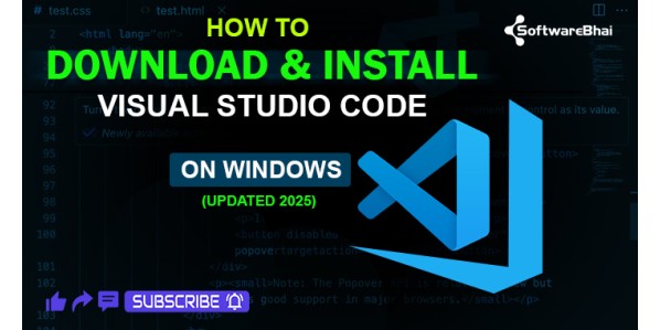How to Download and Install Visual Studio Code (VS Code) on Windows 10/11 | 2025 Beginner Guide