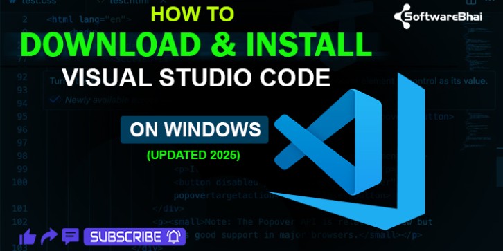 How to Download and Install Visual Studio Code (VS Code) on Windows 10/11 | 2025 Beginner Guide